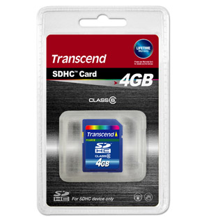 Transcend SDHC 4GB